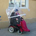 Techo para sillas de ruedas